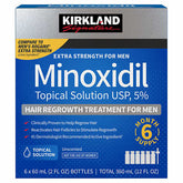 Kirkland Minoxidil 5% Topical Solution USP, 6 Months Supply